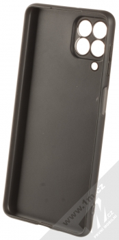 1Mcz Matt Skinny TPU ochranný silikonový kryt pro Samsung Galaxy M53 5G černá (black) zepředu