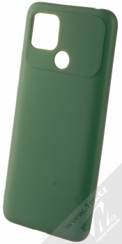 1Mcz Matt Skinny TPU ochranný silikonový kryt pro Xiaomi Poco C40 tmavě zelená (forest green)