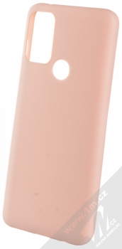 1Mcz Matt TPU ochranný silikonový kryt pro Motorola Moto G50 světle růžová (powder pink)