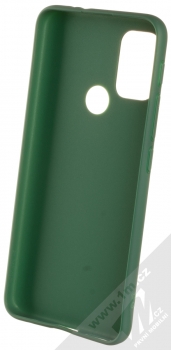 1Mcz Matt TPU ochranný silikonový kryt pro Motorola Moto G10, Moto G10 Power, Moto G30 tmavě zelená (forest green) zepředu