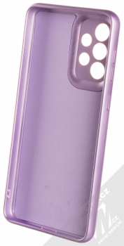 1Mcz Metallic TPU ochranný kryt pro Samsung Galaxy A33 5G fialová (violet) zepředu