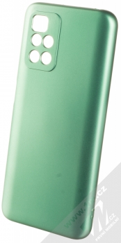 1Mcz Metallic TPU ochranný kryt pro Xiaomi Redmi 10 zelená (green)