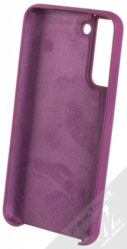 1Mcz Silicone ochranný kryt pro Samsung Galaxy S22 Plus 5G purpurová (purple) zepředu