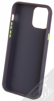 1Mcz Solid TPU ochranný kryt pro Apple iPhone 12, iPhone 12 Pro tmavě modrá (navy blue) zepředu