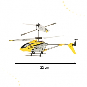 1Mcz S107H RC Helikoptéra 2.4GHz žlutá stříbrná (yellow silver)