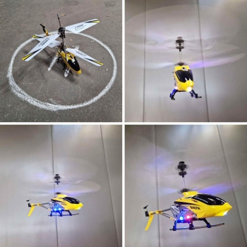 1Mcz S107H RC Helikoptéra 2.4GHz žlutá stříbrná (yellow silver)