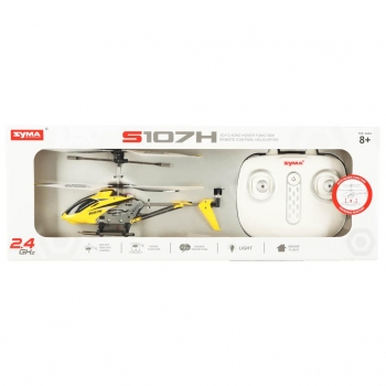 1Mcz S107H RC Helikoptéra 2.4GHz žlutá stříbrná (yellow silver)