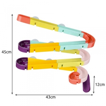 1Mcz M318 Skluzavka do vany pro kačenky vícebarevné (multicolored)