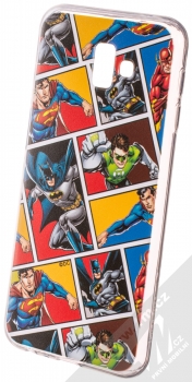 DC Comics Liga spravedlnosti 001 TPU ochranný silikonový kryt s motivem pro Samsung Galaxy J6 Plus (2018) vícebarevné (multicolored)