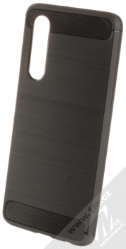 Forcell Carbon ochranný kryt pro Huawei P30 černá (black)