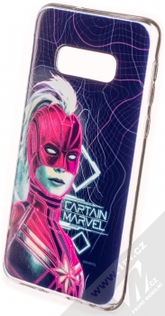 Marvel Kapitánka Marvel 013 TPU ochranný silikonový kryt s motivem pro Samsung Galaxy S10e tmavě modrá (dark blue)