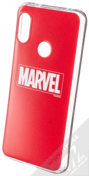 Marvel Logo 002 TPU ochranný silikonový kryt s motivem pro Xiaomi Mi A2 Lite červená (red)