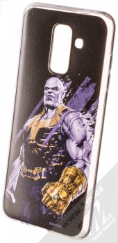 Marvel Thanos 003 TPU ochranný silikonový kryt s motivem pro Samsung Galaxy A6 Plus (2018) černá (black)