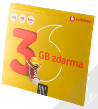 Vodafone SIM karta (kredit 200) Zlatá limitovaná edice 3GB zdarma krabička