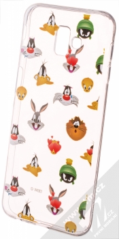 Warner Bros Looney Tunes 007 TPU ochranný silikonový kryt s motivem pro Samsung Galaxy J6 Plus (2018) průhledná (transparent)