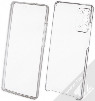 1Mcz 360 Full Cover sada ochranných krytů pro Samsung Galaxy Note 20 průhledná (transparent)