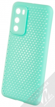 1Mcz Breathing TPU ochranný kryt pro Huawei P40 mátově zelená (mint green)