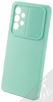 1Mcz CamShield Soft ochranný kryt pro Samsung Galaxy A53 5G mátově zelená (mint green) otevřené