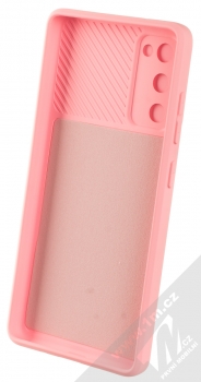 1Mcz CamShield Soft ochranný kryt pro Samsung Galaxy S20 FE, Galaxy S20 FE 5G světle růžová (light pink) zepředu