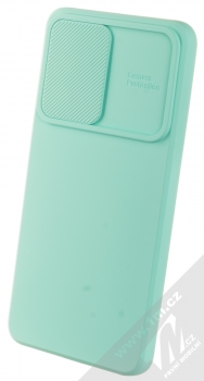 1Mcz CamShield Soft ochranný kryt pro Samsung Galaxy S21 FE mátově zelená (mint green)