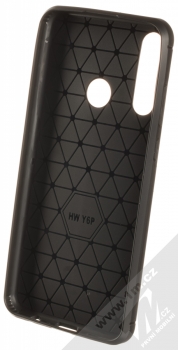 1Mcz Carbon TPU ochranný kryt pro Huawei Y6p černá (black) zepředu