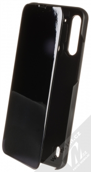 1Mcz Clear View flipové pouzdro pro Moto G8 Power Lite černá (black)