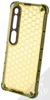 1Mcz Hybrid Honeycomb odolný ochranný kryt pro Xiaomi Mi 10 limetkově zelená (lime green)