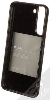 1Mcz Jelly B-Skinny TPU ochranný kryt pro Samsung Galaxy S22 Plus 5G černá (black) zepředu