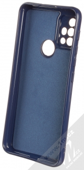 1Mcz Jelly Skinny TPU ochranný kryt pro Motorola Moto G10, Moto G10 Power, Moto G20, Moto G30 tmavě modrá (navy blue) zepředu