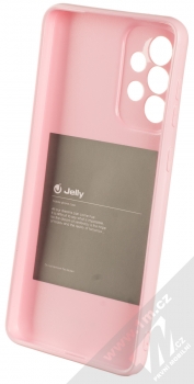 1Mcz Jelly TPU ochranný kryt pro Samsung Galaxy A33 5G světle růžová (light pink) zepředu