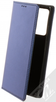 1Mcz Magnet Book Black flipové pouzdro pro Samsung Galaxy Note 20 Ultra tmavě modrá (dark blue)