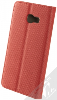 1Mcz Magnet Book flipové pouzdro pro Samsung Galaxy A5 (2017) červená (red) zezadu