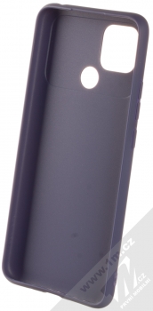 1Mcz Matt Skinny TPU ochranný silikonový kryt pro Xiaomi Poco C40 tmavě modrá (dark blue) zepředu