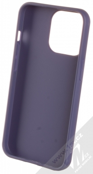 1Mcz Matt TPU ochranný silikonový kryt pro Apple iPhone 13 Pro tmavě modrá (dark blue) zepředu