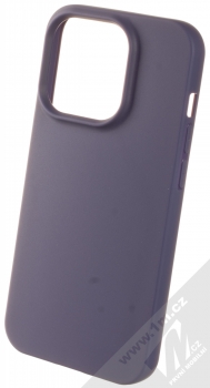 1Mcz Matt TPU ochranný silikonový kryt pro Apple iPhone 14 Pro tmavě modrá (dark blue)