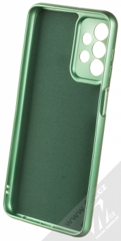 1Mcz Metallic TPU ochranný kryt pro Samsung Galaxy A23, Galaxy A23 5G zelená (green) zepředu