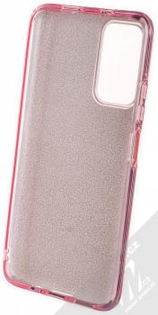 1Mcz Shining TPU třpytivý ochranný kryt pro Xiaomi Redmi Note 11 5G (China version), Redmi Note 11S 5G, Redmi Note 11T 5G, Poco M4 Pro 5G růžová (pink) zepředu