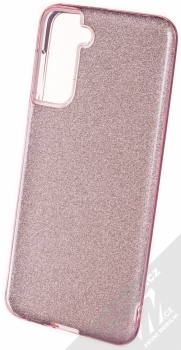 1Mcz Shining TPU třpytivý ochranný kryt pro Samsung Galaxy S21 Plus růžová (pink)