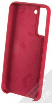 1Mcz Silicone ochranný kryt pro Samsung Galaxy S22 Plus 5G malinově růžová (raspberry pink) zepředu