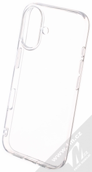 1Mcz Thick TPU ochranný kryt pro Apple iPhone 16 průhledná (transparent)