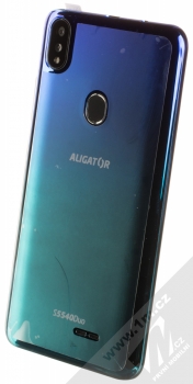 Aligator S5540 Duo modrá (blue) šikmo zezadu