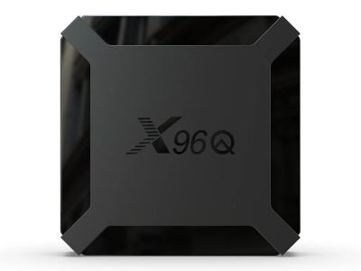 1Mcz X96Q Smart TV Box multimediální přehrávač černá (black)