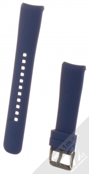 Devia Deluxe Sport Band Straight silikonový pásek na zápěstí s univerzální osičkou 20mm tmavě modrá (navy blue)