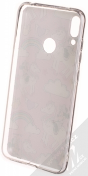 Disney Minnie Mouse a Jednorožec 037 TPU ochranný kryt pro Huawei Y7 (2019) světle růžová (light pink) zepředu