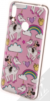 Disney Minnie Mouse a Jednorožec 037 TPU ochranný kryt pro Huawei Y7 (2019) světle růžová (light pink)