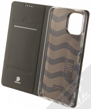 Dux Ducis Skin Pro flipové pouzdro pro Huawei Nova Y61 černá (black) otevřené