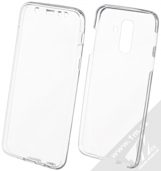 Forcell 360 Ultra Slim sada ochranných krytů pro Samsung Galaxy A6 Plus (2018) průhledná (transparent)