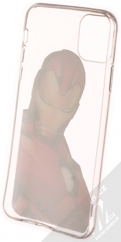 Marvel Iron Man 005 TPU ochranný silikonový kryt s motivem pro Apple iPhone 11 Pro Max průhledná (transparent) zepředu