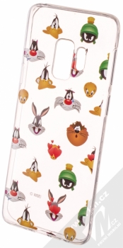 Warner Bros Looney Tunes 007 TPU ochranný silikonový kryt s motivem pro Samsung Galaxy S9 průhledná (transparent)