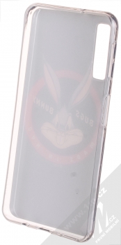 Warner Bros Looney Tunes Bugs Bunny 006 TPU ochranný silikonový kryt s motivem pro Samsung Galaxy A7 (2018) černá (black) zepředu